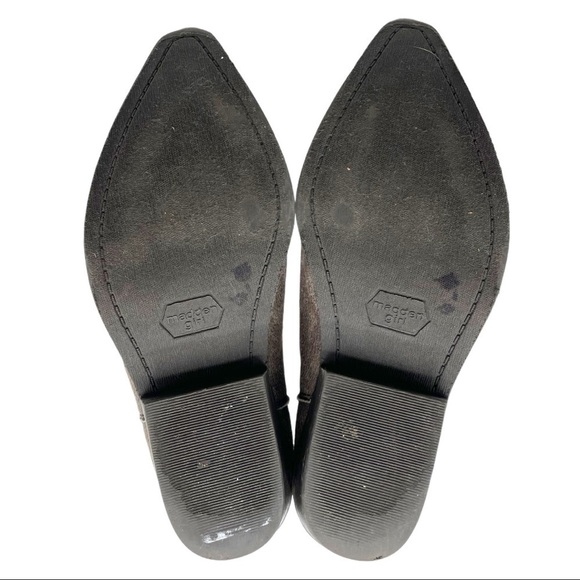 Madden Girl Sanoma Vegan Brown Taupe Short Western Boots Size 6.5 - Picture 10 of 15